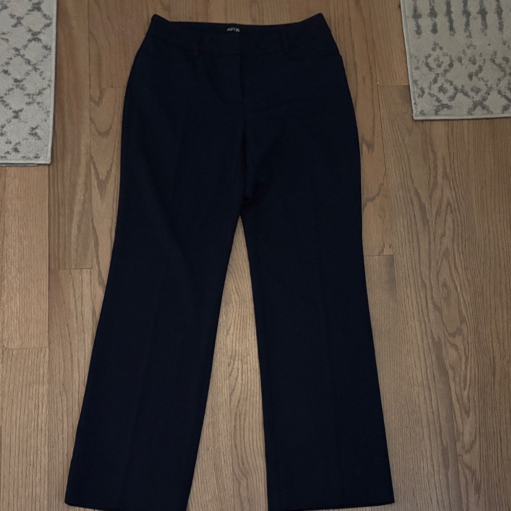 Apt. 9 Dark Blue Curvy Fit Pants